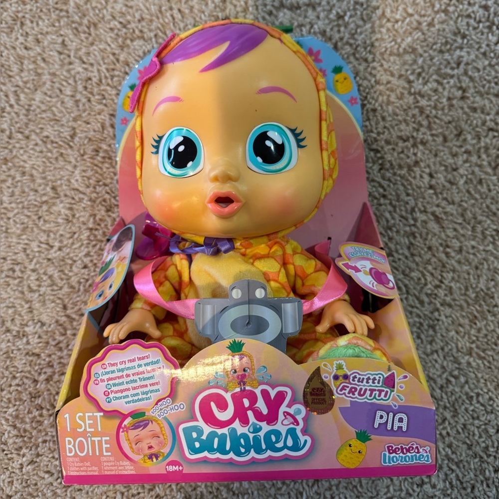 Tutti Frutti Pia Doll - Yellow and Purple